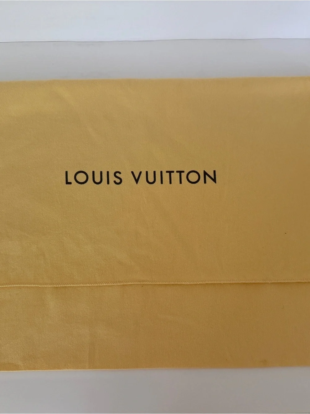 Large Authentic Louis Vuitton Dustcover